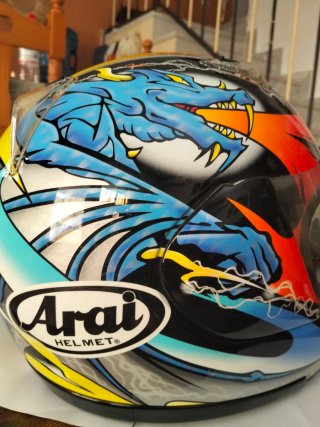 Casco Arai Quantum Noriyuki Okada