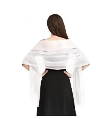 Pañuelo/Fular blanco para bodas