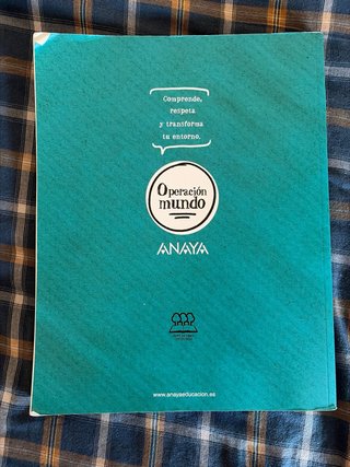 Lengua y Literatura, 4 ESO, Operación mundo