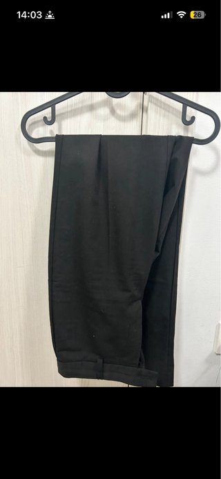 Pantalones vestir Stradivarius negros