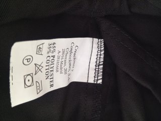 Pantalón de trabajo WEAR&WORK negro talla 38