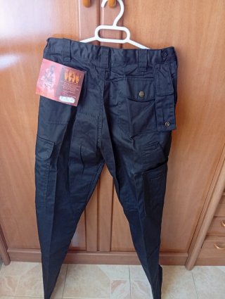 Pantalón de trabajo WEAR&WORK negro talla 38