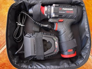 Set Taladro Atornillador Parkside