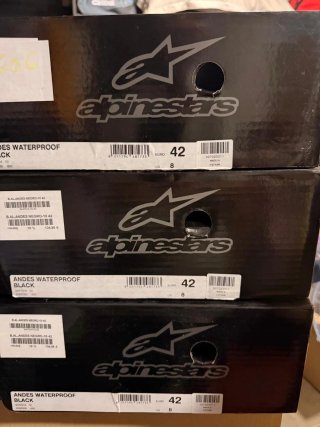 Botas Alpinestars T.42 (3 pares)