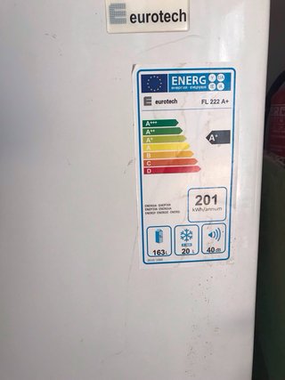 Frigorífico y Congelador Eurotech y wirpool