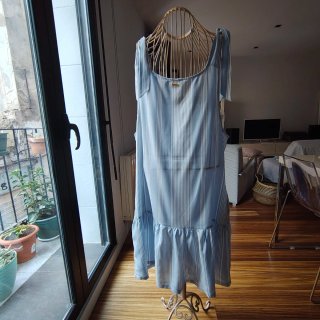 Vestido playero/piscina rayas