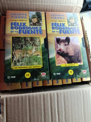 Colección El Hombre y la Tierra. VHS