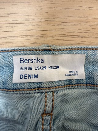 Bermudas vaqueras Bershka