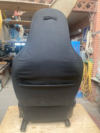 Asiento copiloto Smart Naranja/Negro