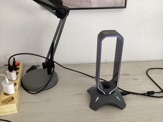 Soporte cascos Mars Gaming RGB