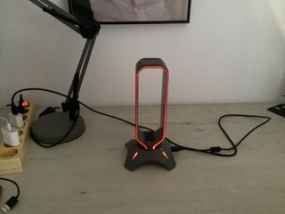 Soporte cascos Mars Gaming RGB