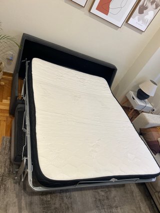 Sofá Cama Gris 2 Plazas