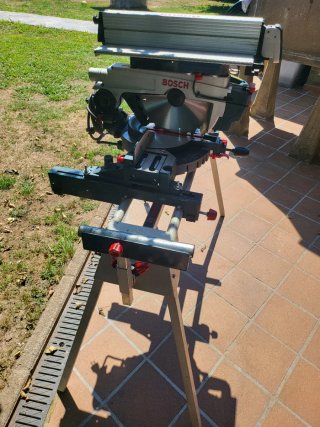 Ingletadora con Mesa Superior BOSCH GTM 12 1800