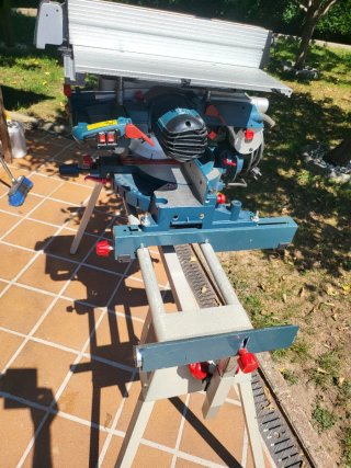 Ingletadora con Mesa Superior BOSCH GTM 12 1800