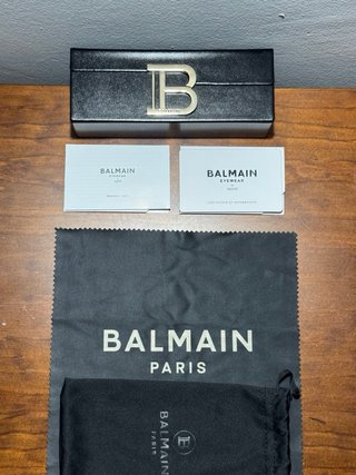 Gafas Balmain Originales Negras de Sol y Graduado