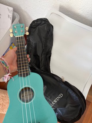 Ukelele azul