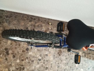 Bicicleta infantil ROMESTER 18" doble suspensión
