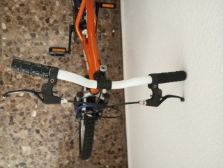 Bicicleta infantil ROMESTER 18" doble suspensión