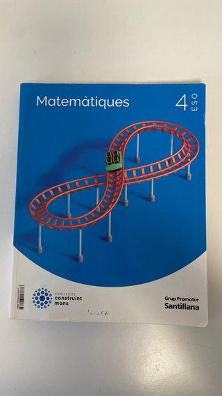 MATEMATIQUES 4 SEC CONSTRUINT MONS