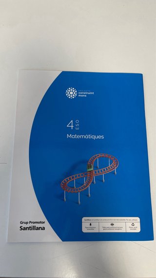 MATEMATIQUES 4 SEC CONSTRUINT MONS