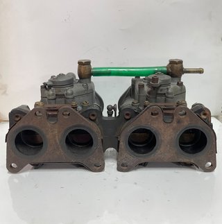Coppia carburatori Solex C32 PHH 1, con base piast