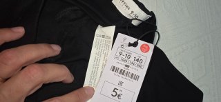 Leggings negros Lefties niña talla 140