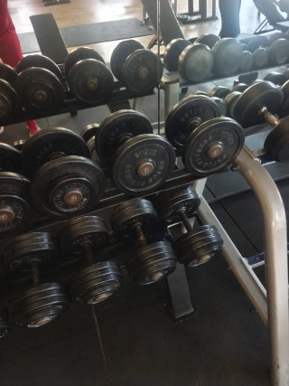 Mancuernas de gimnasio