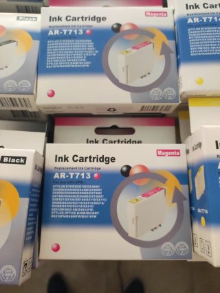 120 Cartuchos compatibles Epson T711 T712 T713 T71