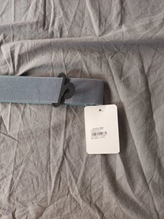 Cinturón mujer pedrería azul y plateado