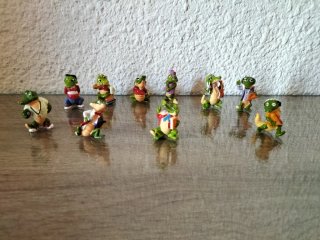 Figuras Kínder Sorpresa Cocodrilos Años 90 -10-