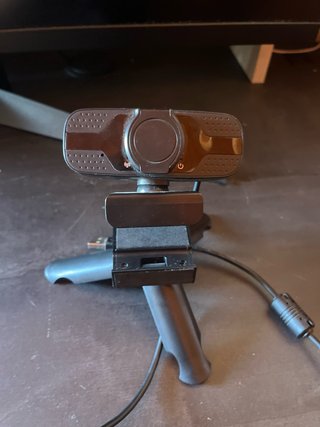 Webcam Negra con Trípode