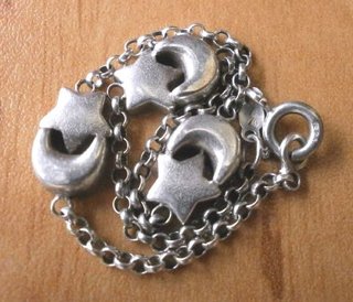Pulsera Vintage Plata Maciza con contraste 7,22 gr
