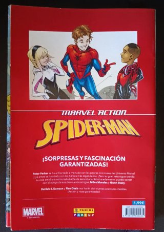 Lote comics Marvel Action 1 y 5