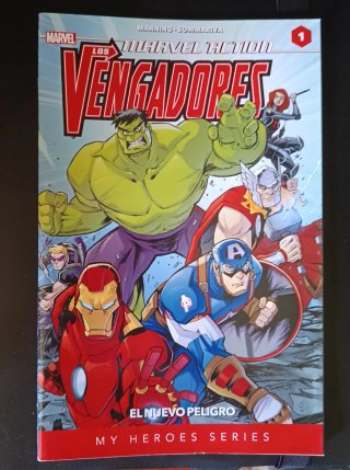 Lote comics Marvel Action 1 y 5