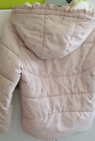 Abrigo niña H&M 7-8 años (128)