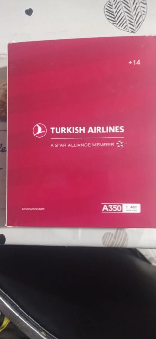 Maqueta Avión Turkish Airlines A350