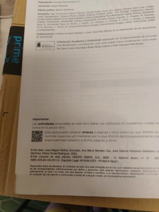 Física y Química : 4o ESO : Operación mundo