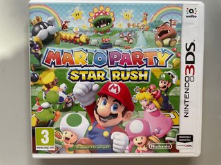 Mario Party Star Rush Nintendo 3DS