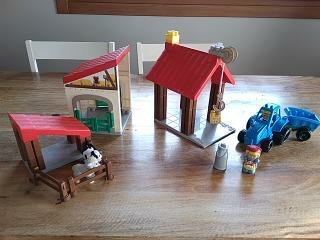 Granja infantil de construcción