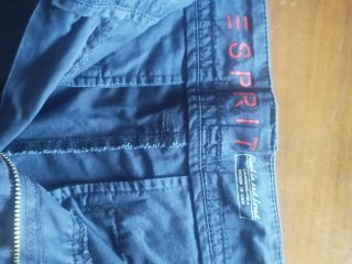 Pantalón corto azul