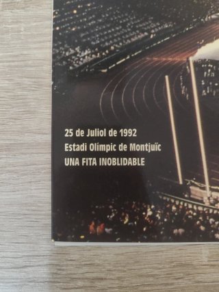 Recuerdo Bandera Olímpica Barcelona 92 COOB'92