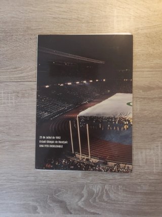 Recuerdo Bandera Olímpica Barcelona 92 COOB'92