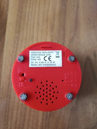 Teléfono Alcatel con números grandes