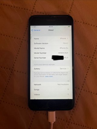 iPhone 6S 32GB Negro/Plateado buen estado