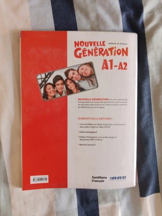 LIBRO NOUVELLE GENERATION A1/A2 1°BACH CS