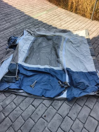 Avance de invierno para caravana