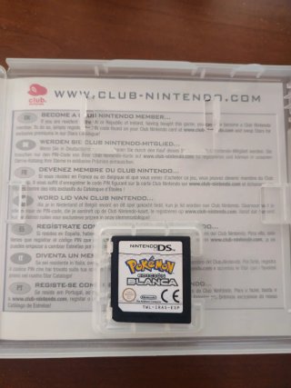 Pokémon Edición Blanca Nintendo DS Español
