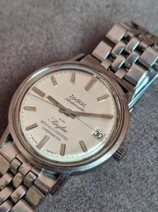 Reloj Zodiac Kingline Automático Certificado