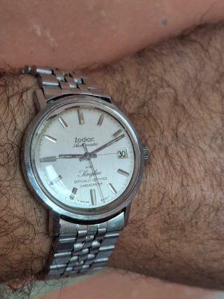 Reloj Zodiac Kingline Automático Certificado