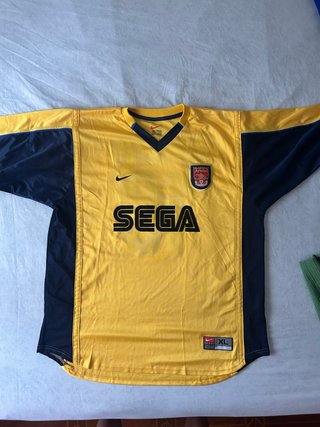 Camiseta Arsenal 1999-01 Nike Bergkamp 10 ORIGINAL